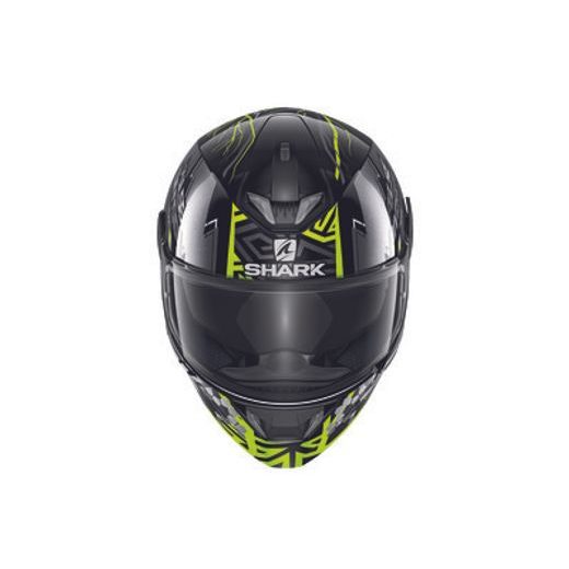 SHARK INTEGRÁLNÍ PŘILBA SKWAL 2.2 NOXXYS ČERNÁ/ŠEDÁ/ŽLUTÁ