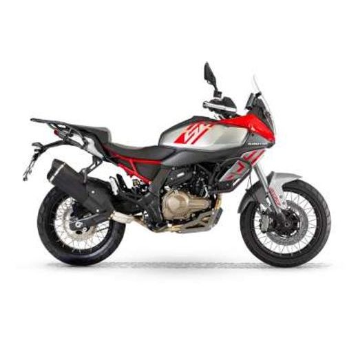 QJMOTOR SRT 600SX ŠEDÁ/ČERVENÁ - PŮJČOVNA HLUČÍN