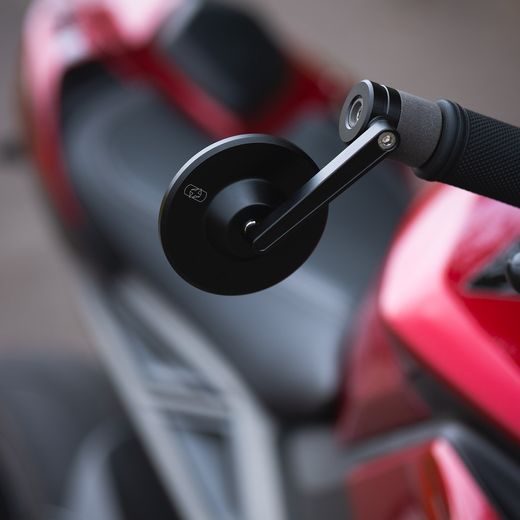 ZPĚTNÉ ZRCÁTKO UNIVERZÁLNÍ DO KONCŮ ŘIDÍTEK CIRCLE 360, OXFORD (ČERNÁ)