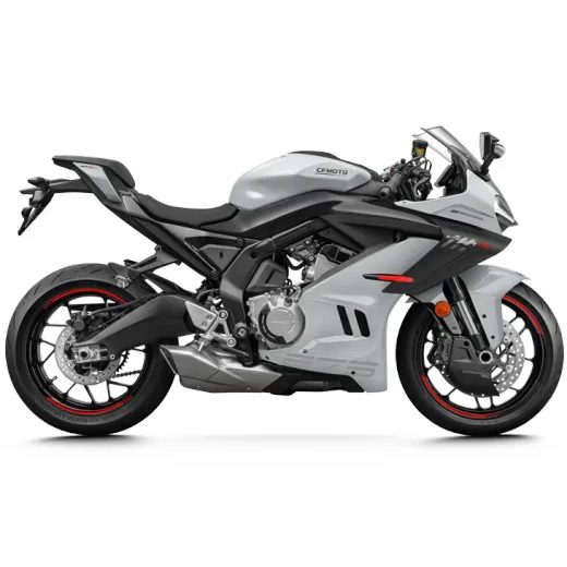 CFMOTO 675SR-R ŠEDÁ E5+