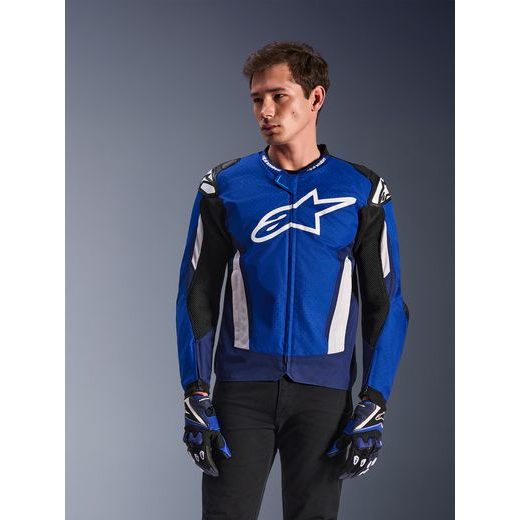 BUNDA T-GP AIR, ALPINESTARS (MODRÁ/BÍLÁ/ČERNÁ) 2026