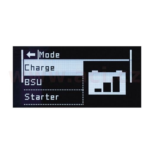 NABÍJEČKA/STARTOVACÍ ZDROJ/STABILIZOVANÝ ZDROJ 6/12/24 VSTARTFLASH 120.24 CNT, 120 A, ČESKÉ MENU