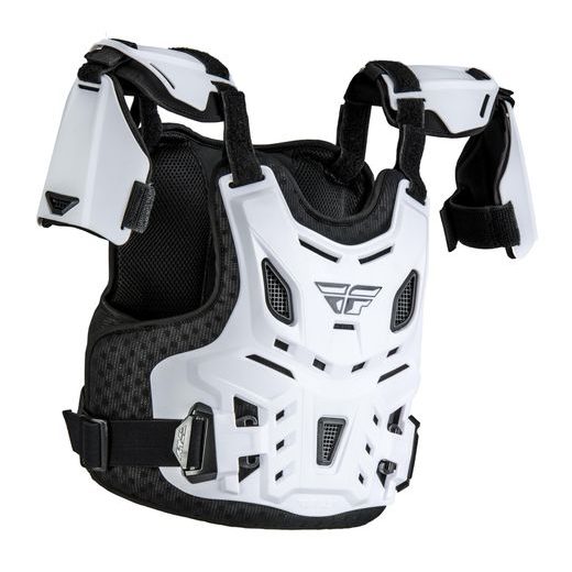 CHRÁNIČ TĚLA REVEL ROOST, FLY RACING DĚTSKÝ (BÍLÁ)