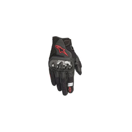 RUKAVICE SMX-1 AIR 2, ALPINESTARS (ČERNÉ/ČERVENÉ FLUO)