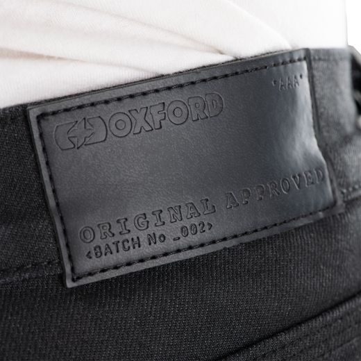 KALHOTY ORIGINAL APPROVED AAA SLIM JEANS, OXFORD (ČERNÁ)