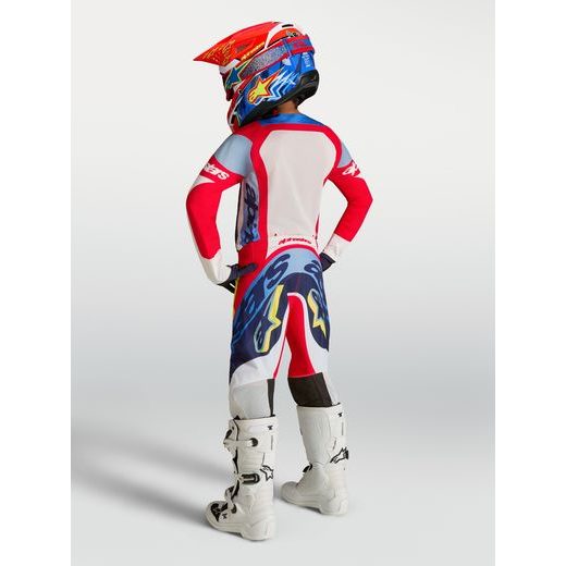 DRES SUPERTECH DYNA YOUTH, ALPINESTARS, DĚTSKÉ (ČERVENÁ/BÍLÁ/MODRÁ/ZELENÁ/ČERNÁ) 2027