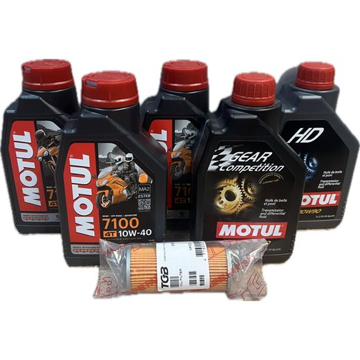MOTUL SADA PRO KOMPLETNÍ VÝMĚNU OLEJŮ TGB BLADE 1000 PREMIUM