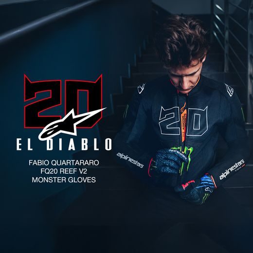 BUNDA T-SPS AIR V2 MONSTER FQ20 KOLEKCE, ALPINESTARS (ČERNÁ/BÍLÁ) 2026