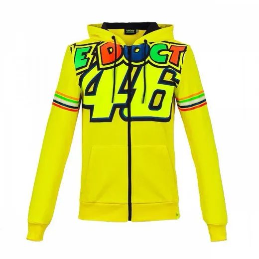 VR46 DÁMSKÁ MIKINA OFFICIAL STRIPES HOODIE