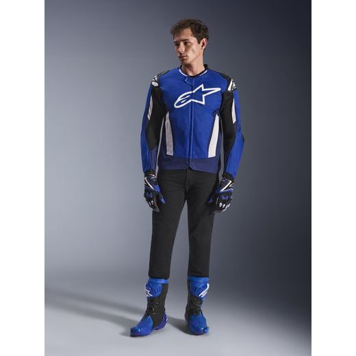 BUNDA T-GP AIR, ALPINESTARS (MODRÁ/BÍLÁ/ČERNÁ) 2026