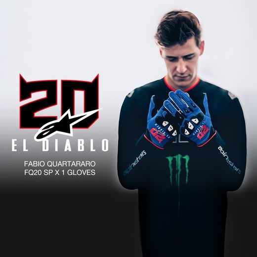 RUKAVICE SP X 1 FQ20 KOLEKCE, ALPINESTARS (MODRÁ/ČERNÁ/ČERVENÁ FLUO) 2026