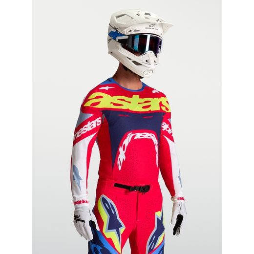 DRES SUPERTECH DYNA, ALPINESTARS (ČERVENÁ/BÍLÁ/MODRÁ/ZELENÁ/ČERNÁ) 2027