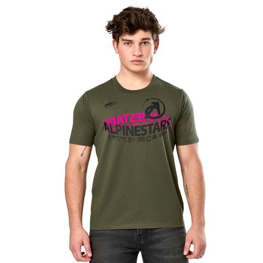 ALPINESTARS TRČIKO SEMICIRCLE CSF ZELENÉ