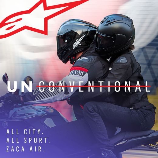 BUNDA ZACA AIR WATERPROOF, ALPINESTARS (ČERNÁ/BÍLÁ/ČERVENÁ FLUO) 2024