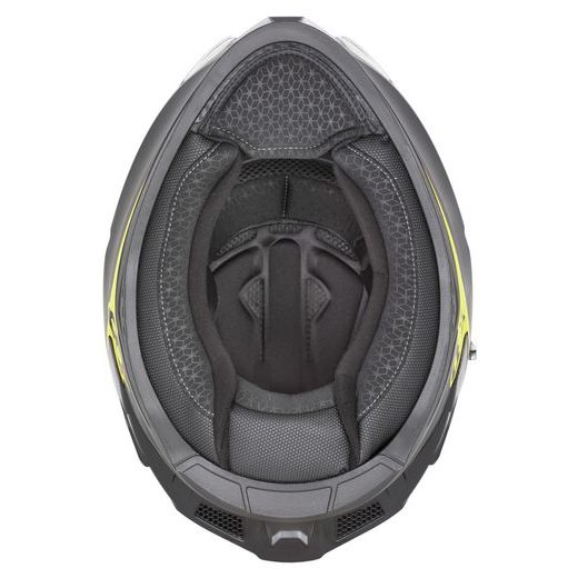 PŘILBA K40, ZED (ČERNÁ MATNÁ/ŽLUTÁ FLUO) 2026