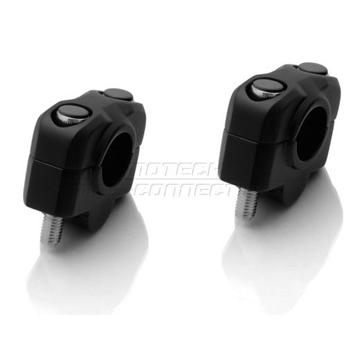 SW MOTECH ZVÝŠENÍ ŘÍDÍTEK +20 ČERNÉ