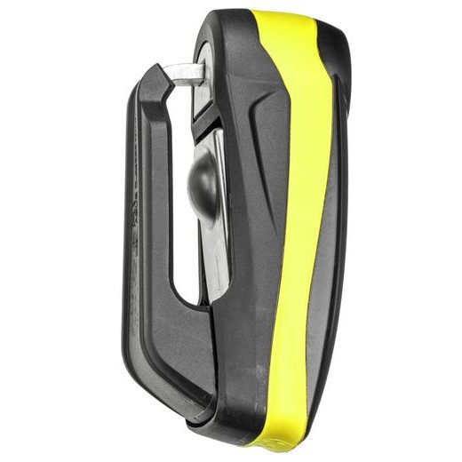 ZÁMEK NA KOTOUČOVOU BRZDU S ALARMEM DETECTO 7000 RS1 (TRN 3 X 5 MM), ABUS (ČERNÁ,ŽLUTÁ)