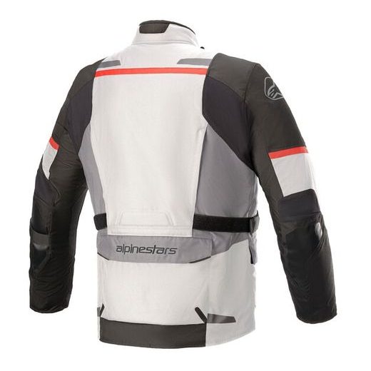 BUNDA ANDES DRYSTAR, TECH-AIR 5 KOMPATIBILNÍ, ALPINESTARS (SVĚTLE ŠEDÁ/TMAVĚ ŠEDÁ/ČERNÁ/ČERVENÁ)