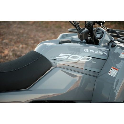 GOES TERROX 500-A S EPS T3B ŠEDÁ + ZIMNÍ PŘÍSLUŠENSTVÍ