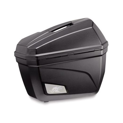 MONOKEY BOČNÍ KUFRY - 22L, KAPPA (ČERNÉ, PÁR)