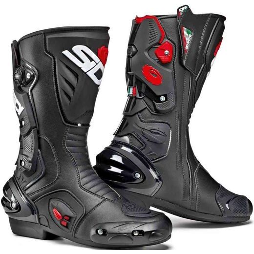 SIDI PÁNSKÉ MOTO BOTY VERTIGO 2 LEI BLACK BLACK
