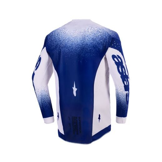 DRES SUPERTECH SCENZ, ALPINESTARS (SVĚTLE ŠEDÁ/TMAVĚ MODRÁ) 2026