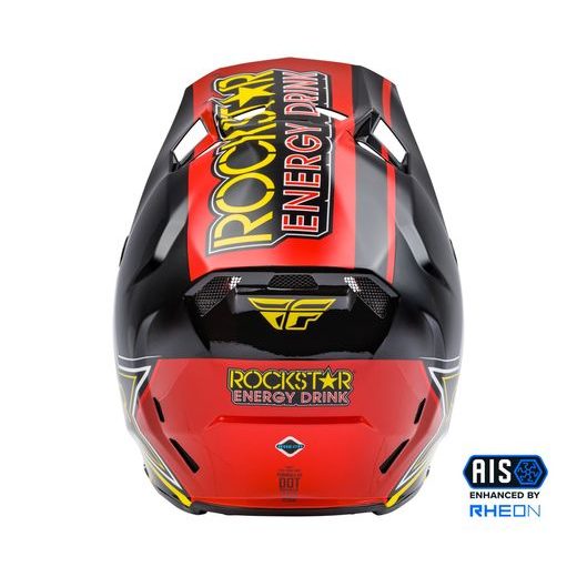PŘILBA FLY RACING FORMULA CC ROCKSTAR, (ČERNÁ,ČERVENÁ/ŽLUTÁ)
