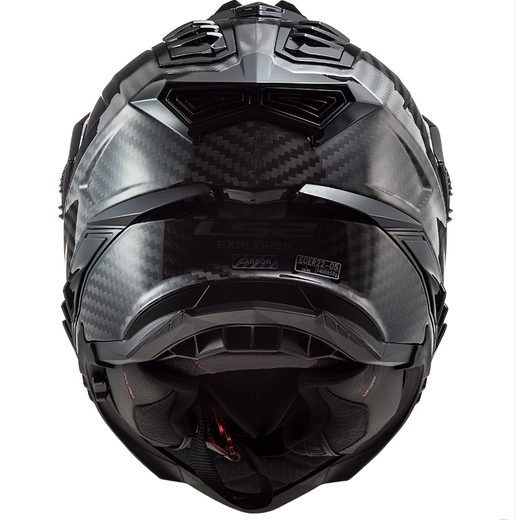 ENDURO HELMA LS2 MX701 EXPLORER C GLOSS CARBON