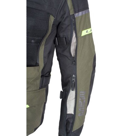 MBW PÁNSKÁ TEXTILNÍ MOTO BUNDA MEMPHIS GREEN 