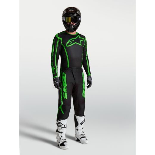 DRES FLUID APEX V2, ALPINESTARS (ČERNÁ/ZELENÁ FLUO) 2027