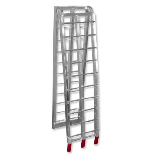 HLINÍKOVÁ NÁJEZDOVÁ RAMPA MOTO SKLÁDACÍ NOSNOST 340KG