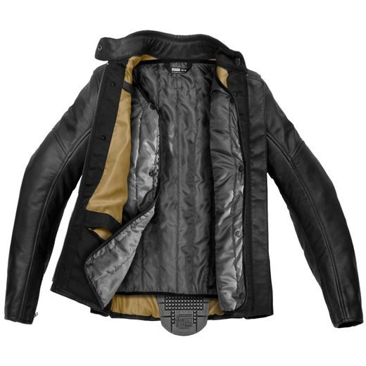 KOŽENÁ BUNDA MACK DÁMSKÁ, SPIDI (ČERNÁ)