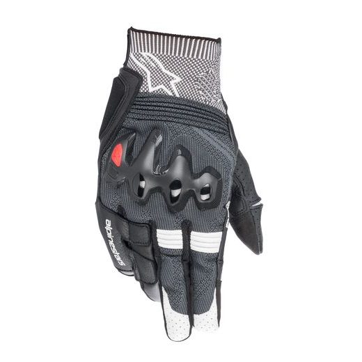 RUKAVICE MORPH SPORT, ALPINESTARS (ČERNÁ/BÍLÁ/TMAVĚ ŠEDÁ) 2024