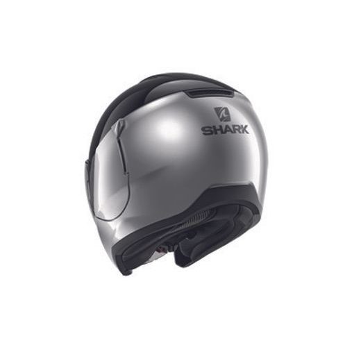 PŘILBA OTEVŘENÁ SHARK CITYCRUISER DUAL BLANK BARVA ČERNÁ/ŠEDÁ