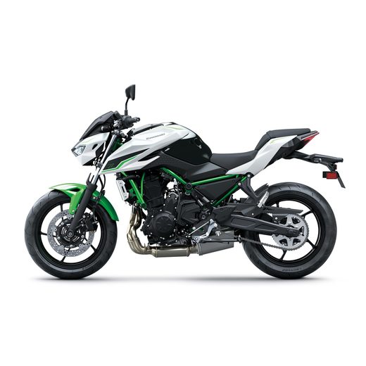 KAWASAKI Z650 S MY27 PEARL BLIZZARD WHITE / CANDY LIME GREEN