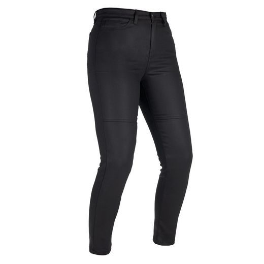 PRODLOUŽENÉ KALHOTY ORIGINAL APPROVED WAXED JEGGINGS AA, OXFORD, DÁMSKÉ (ČERNÉ)