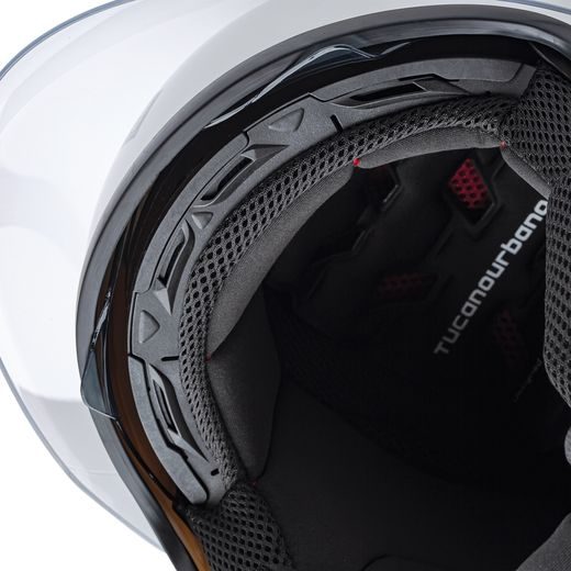 OTEVŘENÁ HELMA TUCANO URBANO BÍLÁ