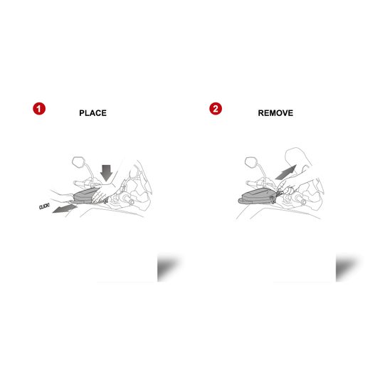 PIN SYSTÉM SHAD PRO KAWASAKI VULCAN S 650