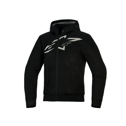 BUNDA CHROME SUPERAIRFLOW, ALPINESTARS (ČERNÁ/TMAVĚ ŠEDÁ/BÍLÁ) 2026