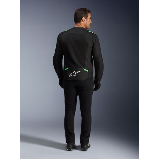 BUNDA T-SPS AIR V2, ALPINESTARS (ČERNÁ/ZELENÁ FLUO) 2026