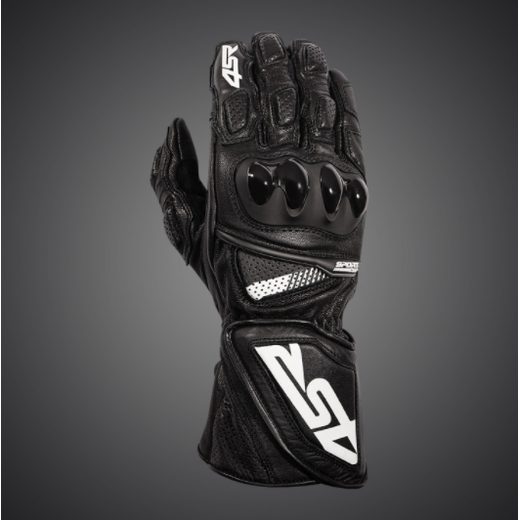 4SR PÁNSKÉ KOŽENÉ RUKAVICE SPORT CUP III BLACK 