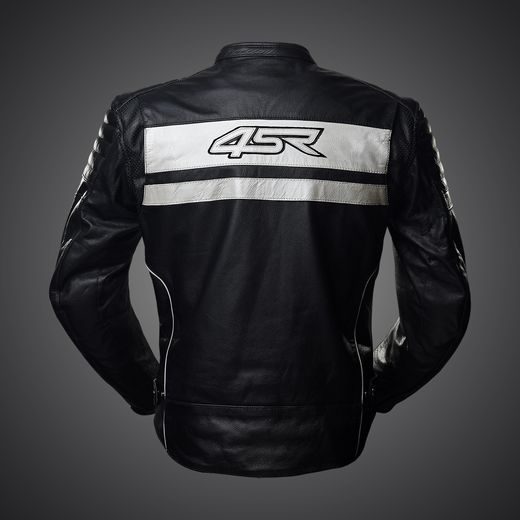 4SR PÁNSKÁ KOŽENÁ MOTO BUNDA ROADSTER II - PEARL WHITE