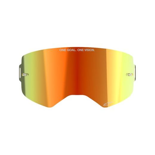 PLEXI PRO BRÝLE SUPERTECH, ALPINESTARS (ZRCADLOVÉ ČERVENÉ)