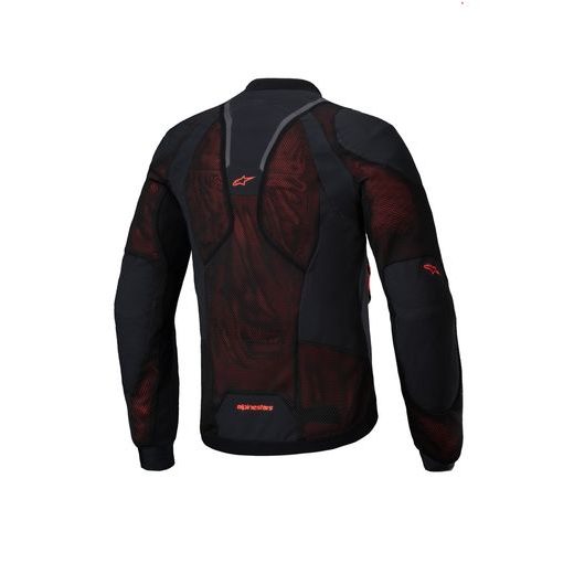 BUNDA TROOP-AIR PRO, ALPINESTARS (ČERNÁ/ČERVENÁ FLUO) 2025