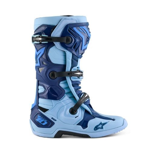 BOTY TECH 10 LIMITOVANÁ EDICE STEELERS, ALPINESTARS (MODRÁ/SVĚTLE MODRÁ) 2025