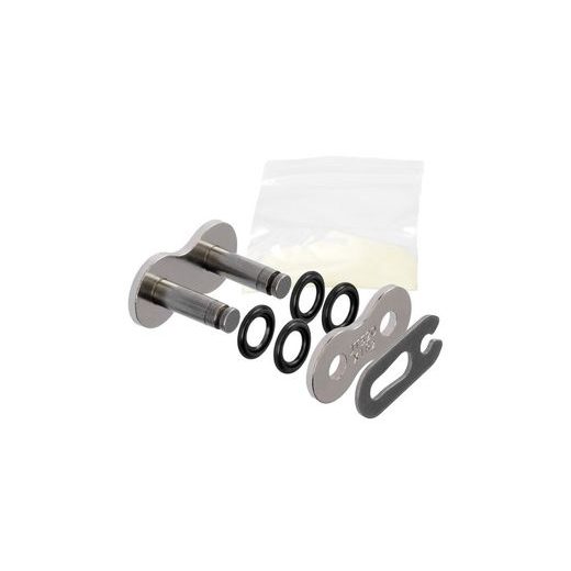 SPOJKA ŘETĚZU 520X1R2, JT CHAINS (BARVA STŘÍBRNÁ, ROZPOJOVACÍ, TYP SPRING)