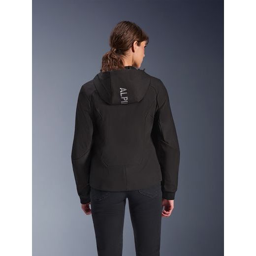 BUNDA STELLA RADIUM TECH HOODIE, ALPINESTARS, DÁMSKÁ (ČERNÁ) 2026