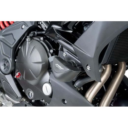 PADACÍ PROTEKTORY RÁMU PUIG PRO ČERNÝ S ŠEDOU GUMOU