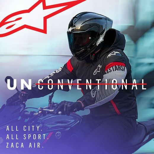 BUNDA ZACA AIR WATERPROOF, ALPINESTARS (ČERNÁ/BÍLÁ/ČERVENÁ FLUO) 2024