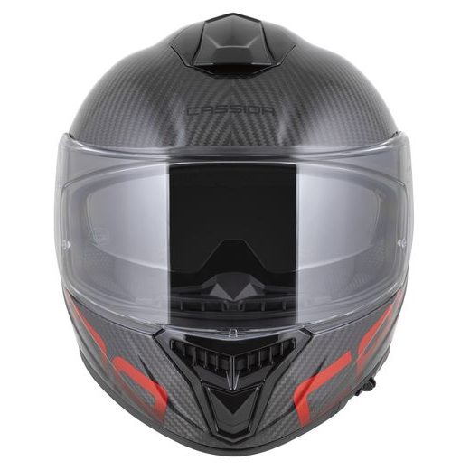 PŘILBA INTEGRAL GTS 2.1 PLUS CARBON, CASSIDA (CARBON/ČERVENÁ) PLEXI S PŘÍPRAVOU PRO PINLOCK 2026